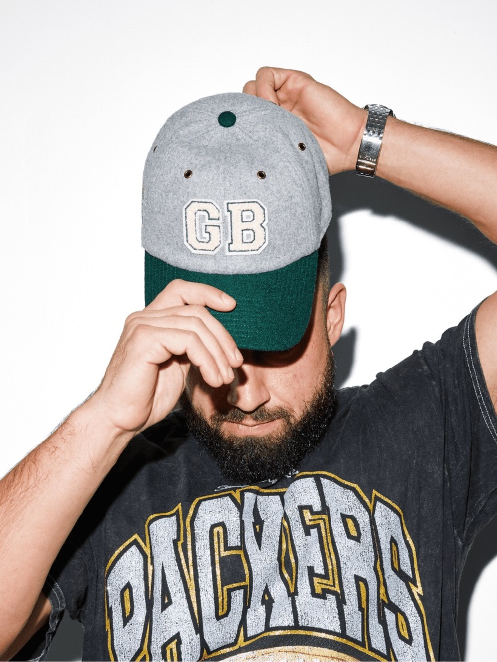 Stoney Clover Lane x '47 Green Bay Packers Block Clean Up Adjustable Hat NFL
